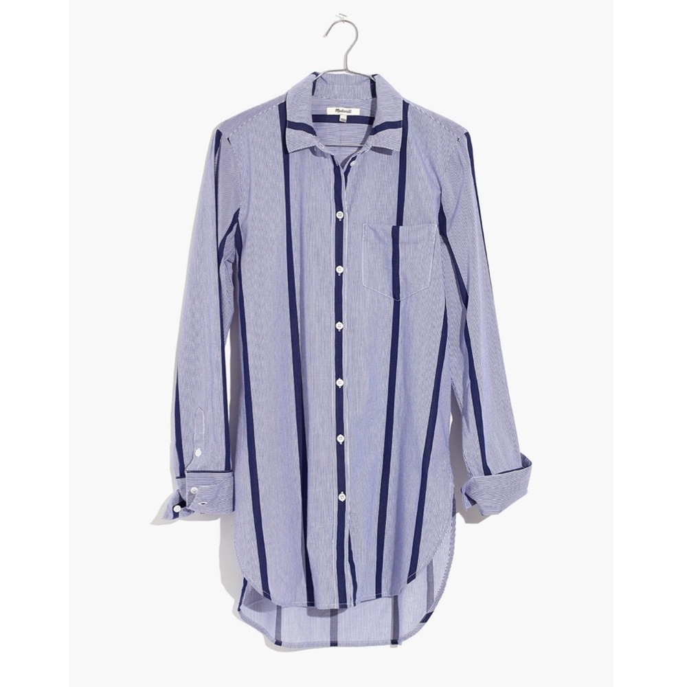 Madewell | Striped Button Down Top